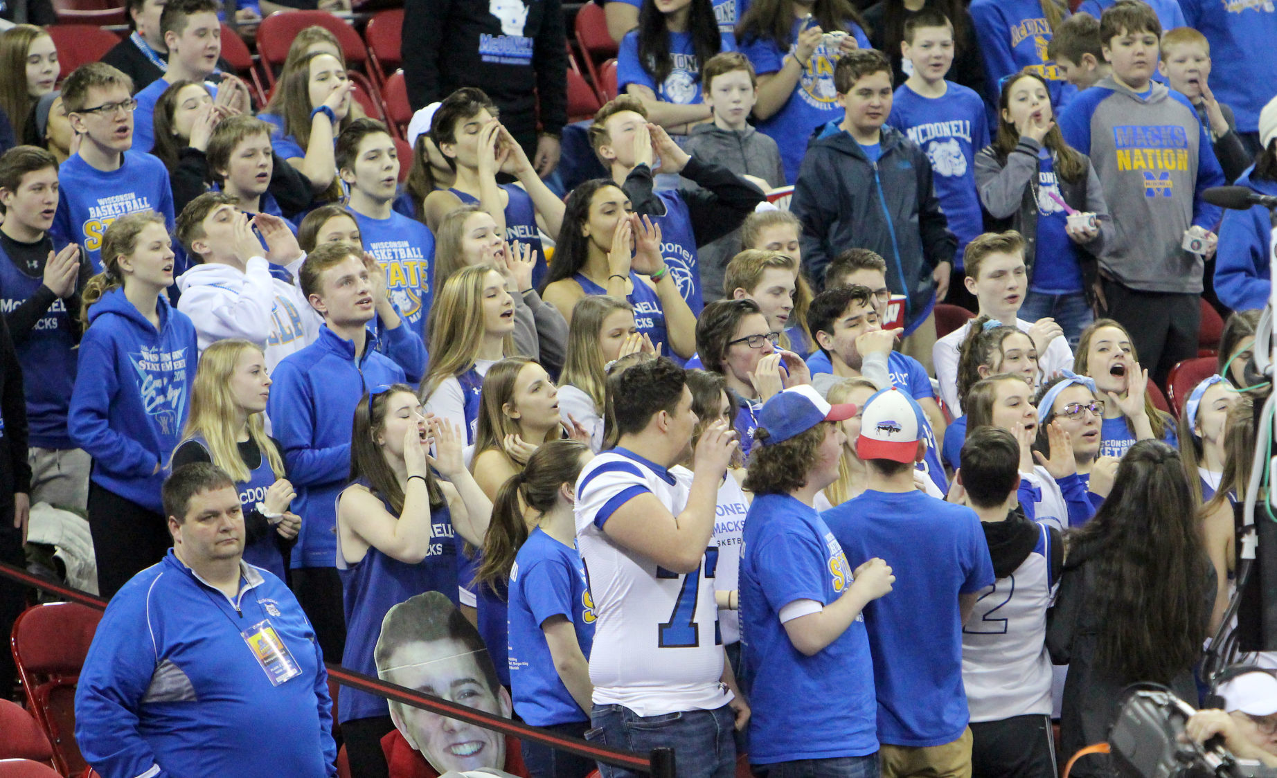 McDonell boys basketball vs Sheboygan Area Lutheran 3-15-19